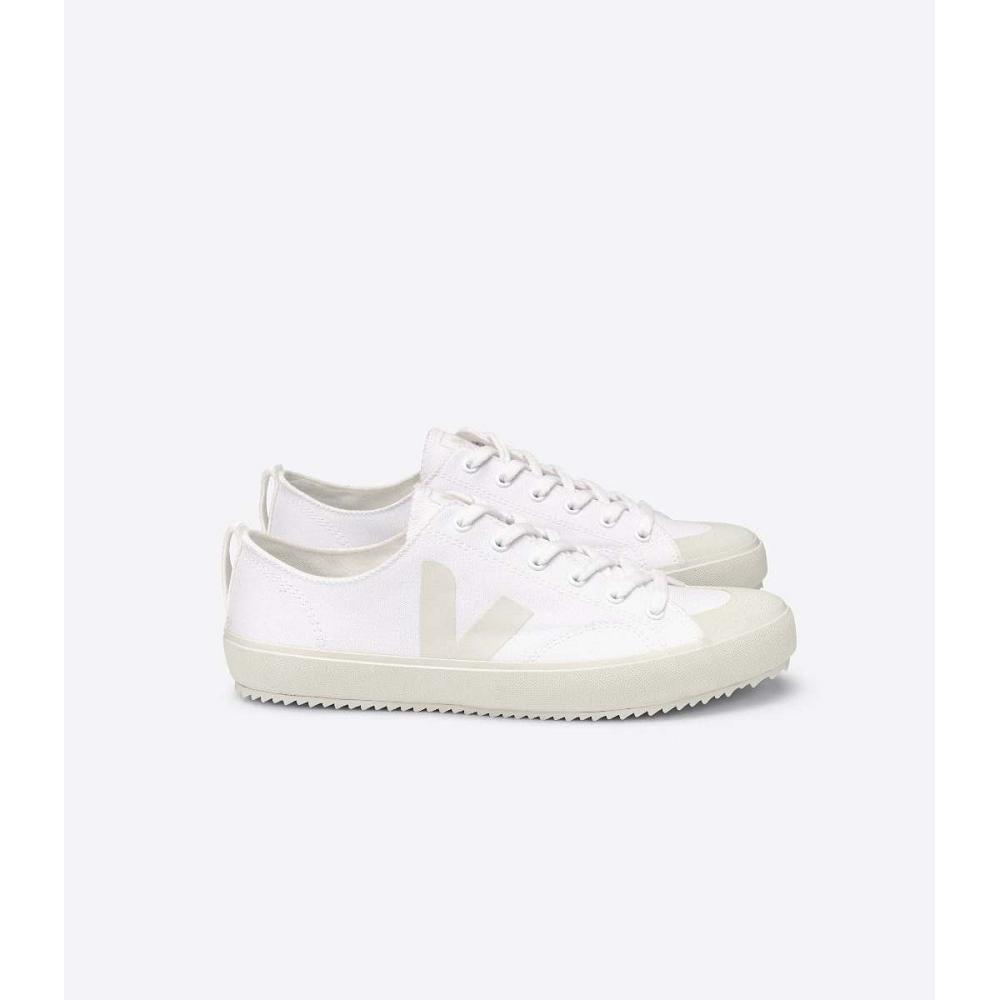 Veja NOVA CANVAS Schoenen Dames White/Grey | BE 533MQZ